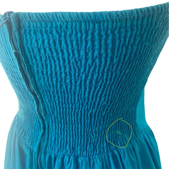 Vintage 80s Dress Strapless Size 7 - Picture 5 of 11